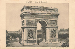 75-PARIS ARC DE TRIOMPHE-N°T5319-G/0347 - Triumphbogen