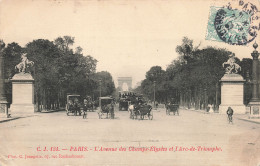 75-PARIS AVENUE DES CHAMPS ELYSEES-N°T5319-G/0269 - Champs-Elysées