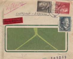 GG B&M: Eilbote Luftpost Krakau Nach Kokava Nad Rimavicou, Zensur - Ocupación 1938 – 45