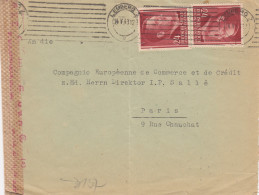 GG France: Lemberg 2. Gew. Stufe, Inlandsporto Nach Paris, Portogerecht, Selten - Ocupación 1938 – 45