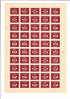 GG Bogen, Ohne Gummi, Europäische Güter Und Reisekostenmarke, Selten - Occupation 1938-45