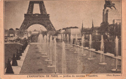 75-PARIS JARDIN DU TROCADERO-N°T5319-G/0217 - Parks, Gärten