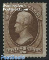 United States Of America 1870 2c Without Grid, Unused Without Gum, Unused (hinged) - Unused Stamps