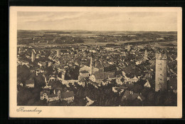 AK Ravensburg, Generalansicht Der Stadt, Der Wehrturm Im Vordergrund  - Ravensburg