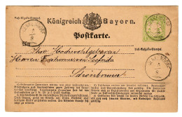 Ganzsache Denkendorf 1875 - Lettres & Documents