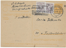 Ganzsache Braunschweig 1946, P905 - Lettres & Documents