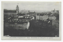 Ansichtskarte Wilna, Feldpost 1916 Nach Frankfurt/M - Feldpost (portvrij)