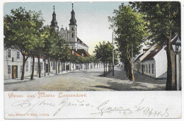 Ansichtskarte Gruss Aus Maria Enzersdorf, 1901 - Lettres & Documents