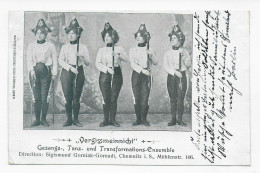 Gesangs-, Tanz- Und Transformations-Ensemble Chemnitz 1903 Nach Berlin - Other & Unclassified