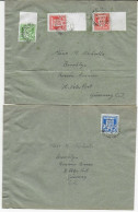 3x Briefe Von Guernsey, 1944 - Guernesey