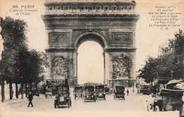 75-PARIS ARC DE TRIOMPHE DE L ETOILE-N°T5319-G/0081 - Triumphbogen
