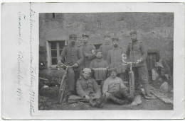 Fotokarte FP I. WK, XIX Ersatz Division 1915 Tanconville Nach Falkenshein - Feldpost (franqueo Gratis)