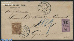 Netherlands 1900 Registered Letter With NVPH No. 64, Postal History - Cartas & Documentos