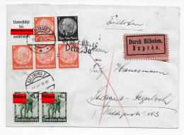 Eilboten Brief, Salzburg Nach Stuttgart, 1938 Mit MH - Storia Postale