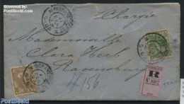 Netherlands 1903 Registered Letter From S-Gravenhage To Ravensburg, Postal History - Briefe U. Dokumente