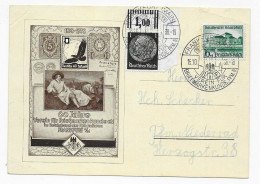 60 Jahre Verein Für Briefmarkenkunde Frankfurt, 1938 - Lettres & Documents