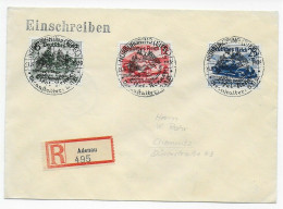 Nürburgring Eifel Rennen, Satz Mit Sonderstempel 1939, Einschreiben Adenau - Brieven En Documenten
