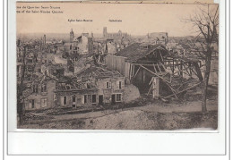 REIMS - Reims En Ruines - Panorama Du Quartier St Nicaise - PANORAMIQUE - Très Bon état - Reims