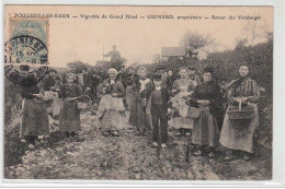 POUGUES LES EAUX : Les Vignobles Du Grand Hôtel GUINARD - Retour De Vendanges - état - Pougues Les Eaux