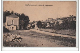 AUGE : Route De Champdeniers - Très Bon état - Sonstige & Ohne Zuordnung