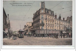 VERSAILLES : Rue Duplessis Prise De L'avenue De St Cloud - TRAMWAY - Très Bon état - Versailles