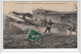 BUC : Buc-Aviation - Aérodrome Blériot - Essai Du Moteur Avant Le Départ - AVIATION - Très Bon état - Buc