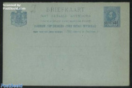 Netherlands 1886 Reply Paid Postcard 5/5c, SPECIMEN, Unused Postal Stationary - Briefe U. Dokumente