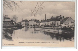 BLANZY : Canal Du Centre - Chargement De Bateaux - Très Bon état - Other & Unclassified