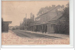 NANTEUIL LE HAUDOUIN : Intérieur De La Gare - TRAIN - état - Nanteuil-le-Haudouin
