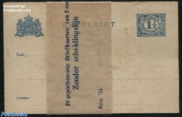 Netherlands 1914 10 Perforated Postcards Of 1.5c With Original Wrapper, Some Brown Spots On First And Last Card, Unuse.. - Brieven En Documenten