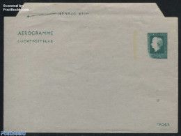 Netherlands 1975 Aerogramme 75c, Misprint (partly Unprinted Stamp), Unused Postal Stationary, Various - Errors, Mispri.. - Covers & Documents