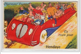 HENDAYE - Autobus - Système - Dépliant - Très Bon état - Hendaye