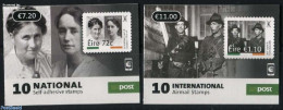 Ireland 2016 100 Years Easter Rising 2 Booklets, Mint NH, History - History - Stamp Booklets - Unused Stamps