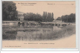 MAREUIL SUR AY - Le Port Pendant Le Chômage - Très Bon état - Mareuil-sur-Ay