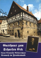 72179838 Kronach Oberfranken Gasthaus Zum Scharfen Eck Kronach - Kronach