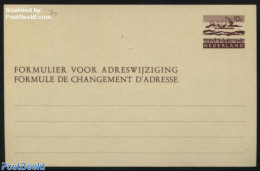 Netherlands 1964 New Address Card 10c, FORMULIER VOOR ADRESWIJZIGING, Unused Postal Stationary - Storia Postale