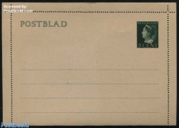 Netherlands 1940 Card Letter (Postblad), 5c Green, Unused Postal Stationary - Storia Postale