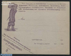Netherlands 1883 Postcard, Ned. My. Tot Alg. Dienstverrigting, 7.5c, Office No. 3, Unused Postal Stationary - Briefe U. Dokumente