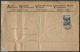 Netherlands 1932 Letter With NVPH No. 245, Postal History, Various - Tourism - Brieven En Documenten