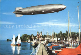 72179830 Friedrichshafen Bodensee Yachthafen Luftschiff Hindenburg- LZ- 129 Aili - Friedrichshafen