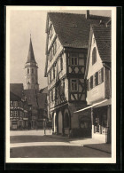 AK Schorndorf, Blick Auf Die Stadtkirche  - Schorndorf