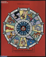 Dominica 1996 Year Of The Rat S/s, Mint NH, Various - New Year - Art - Disney - Neujahr