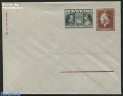 Greece 1939 Envelope 3Dr+50L, Unused Postal Stationary - Cartas & Documentos