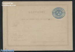 Sweden 1872 Postcard, 12 Ore, Unused Postal Stationary - Lettres & Documents
