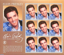 Maldives 2002 Elvis Presley M/s, Mint NH, Performance Art - Elvis Presley - Music - Popular Music - Elvis Presley