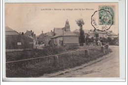 LAUNOIS : Entrée Du Village Du Côté De La Péreuse - Très Bon état - Other & Unclassified