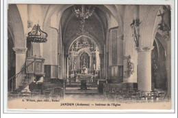 JANDUN : Intérieur De L'église - Très Bon état - Sonstige & Ohne Zuordnung