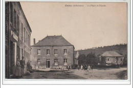 CLAVY : La Place Et L'école - Très Bon état - Andere & Zonder Classificatie