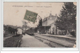 EYMOUTIERS : Gare Des Voyageurs - TRAIN - Très Bon état - Eymoutiers