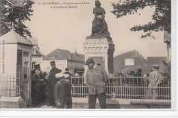 LE CROTOY - Statue De Jeanne D'Arc Et Contrôle Du Marché - Très Bon état - Le Crotoy